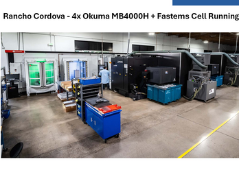 Rancho Cordova CA - 5 axis Machining all robot driven/palletized
