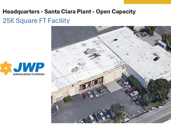 JWP Santa Clara California Location 25K Square Foot Building