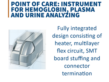 Point of Care: Instrument for Hemoglobin, Plasma/Urine Analysis