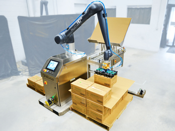 Collaborative Robot Palletizer