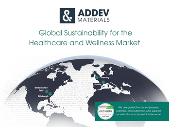 ADDEV Materials Healthcare Commitment to Sustainability