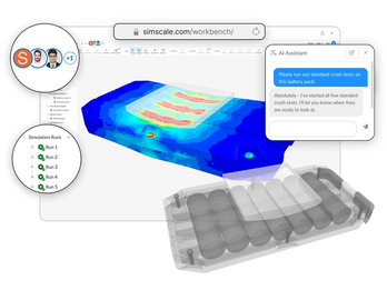 SimScale user interface