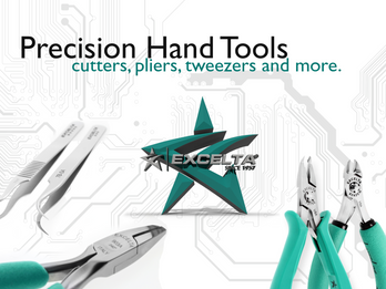 Excelta Tweezers, Cutters and Hand Tools