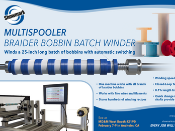 MultiSpooler Braider Bobbin Winder