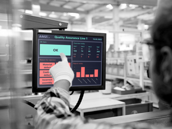 Optimize your processes with Peakboard's real-time solution