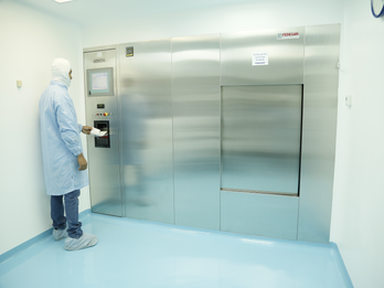 Sterilization chamber.