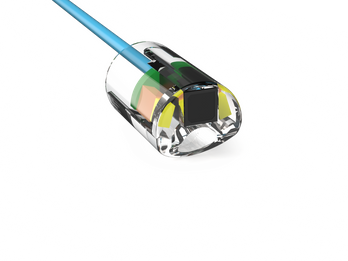 Camera module assembly with distal tip