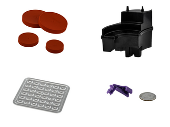 Injection Molded Parts with Presses Ranging from 50 - 1000 tons