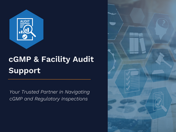 cGMP & Facility Audit Support