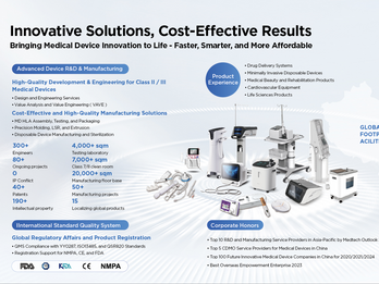 A Leading Medical Device Development Services Partner