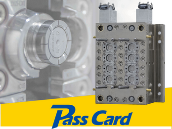 Pass Card Closure Mold