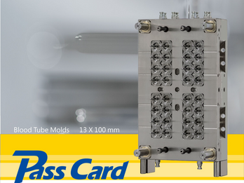 Pass Card Blood Test Tube Mold