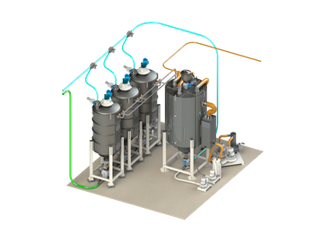 Innovative liquid-extraction deodorization system