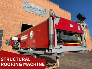 Structural Machine - 3" Trapezoidal Standing Seam