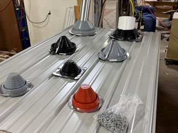 Metal Roof Pipe Flashings