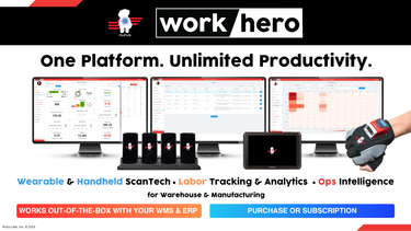 Rufus WorkHero: Wearable Barcode Scanners & Labor Analytics