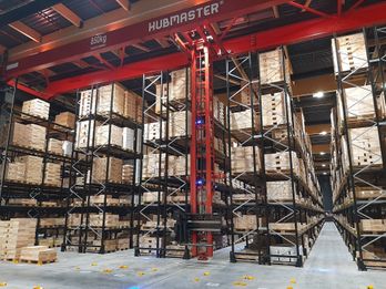 HUBMASTER Multi-Aisle Automated Storage and Retrieval System