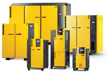 Rotary screw compressors