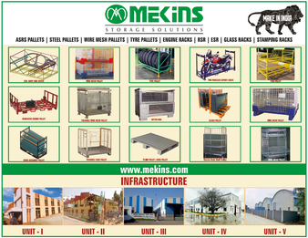 Steel Pallets, Tire Pallets & Wire-mesh containers