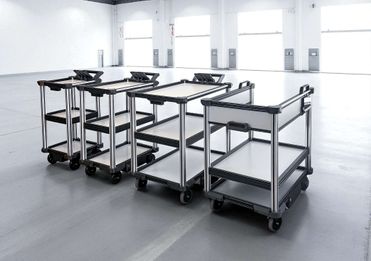 Model C2 AMR Robotic Carts for Material Handling & Intralogistics