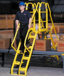 Lapeyre Alternating Tread Stair "Maximum Safety-Minimum Space"