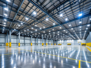 Large-Scale Warehouse LED Relighting