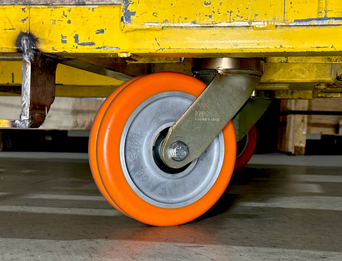 CC Nexus Multi-Wheel Polyurethane on Aluminum Caster