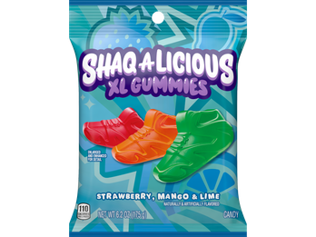 Shaq-A-Licious XL Gummies in New Sneaker Shapes