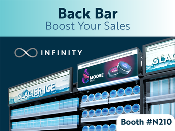 The Infinity Back Bar Tobacco Fixture. Maximize Every Inch.
