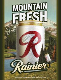 Rainier Beer, Mountain Fresh