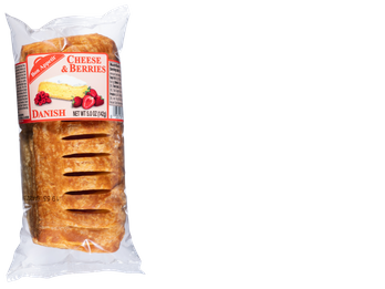 Bon Appetit Cheese and Berries Danish