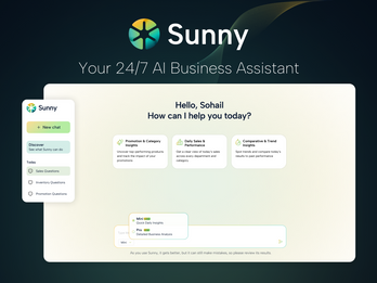 Sunny | 24/7 AI Business Assistant