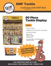 DMF 90 Pc Tackle Display