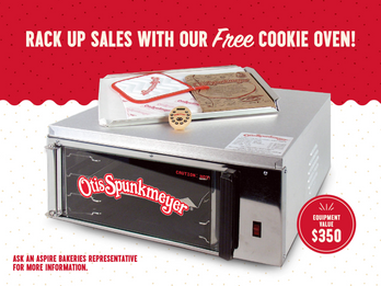 Rack up Sales With our FREE Cookie Oven!