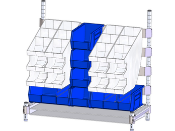 ISS COUNTERTOP CONDIMENT TOWER