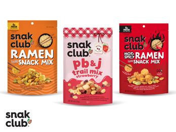 New Trail Mix Innovation - Ramen, Spicy Ramen and PB&J