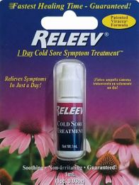 RELEEV 1 Day Cold Sore Symptom Treatment 1mL