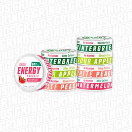 Grinds White Pouches – Clean Energy, Bold Flavor