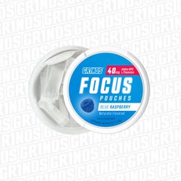 Grinds Focus Pouches – Blue Raspberry