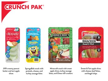 Jif® Dipperz, SpongeBob Snack, Minecraft Lunch Kitz, CP Snacker