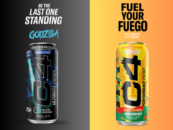 NEW C4 FLAVORS - Godzilla Sour Blue Razzilla & Mango Fuego