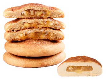 Stuffed Cinnamon Apple Pie Cookie Dough