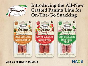 Introducing the New Crafted Panino Line for On-The-Go Snacking