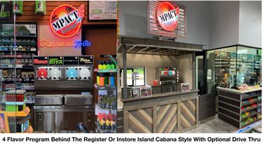 Instore Island Cabana Style