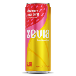 Zevia Strawberry Lemon Burst