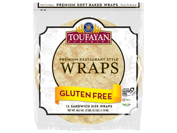 Toufayan 12" Gluten Free Wraps