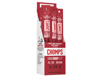 Chomps Smoky BBQ Beef Sticks