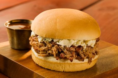 Carolina Vinegar Barbecue Pork Sandwich