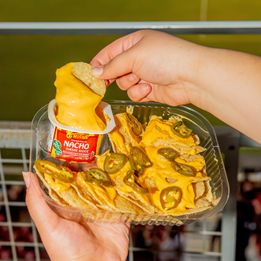 Ricos Nachos with 3.5oz portion cup