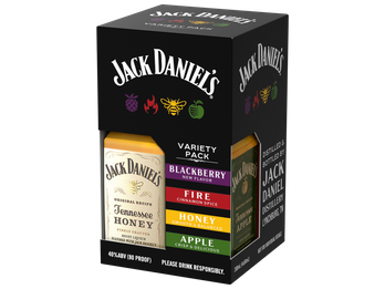 NEW Jack Daniel's Flavors 50ml 4-pack